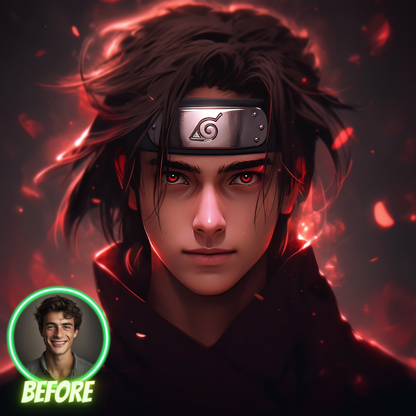 Animize || Personalized Naruto Style Anime Posters || Custom Anime Portraits-Animize