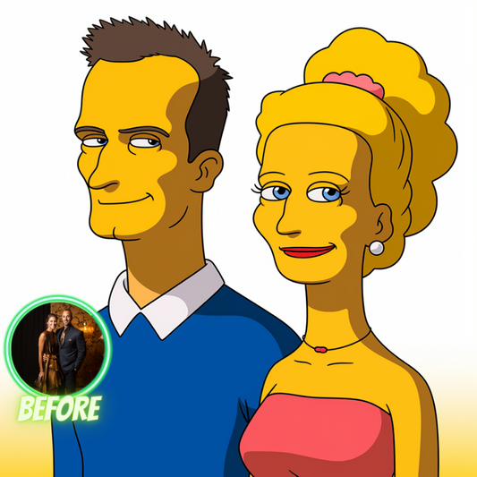 Animize || Personalized Simpsons Style Posters