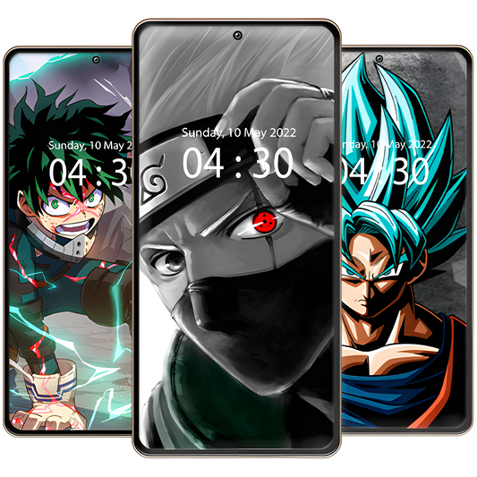 5 Pack Anime Wallpaper | Digital Files | iOS & ANDROID