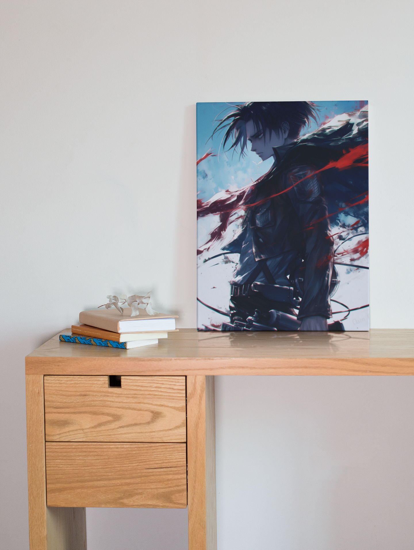 Anime Posters, Anime Metal Posters, Attack on Titan Poster, AOT Metal Poster, AOT Posters, Eren Poster, Levi Poster, Mikasa Poster, Custom Anime Posters