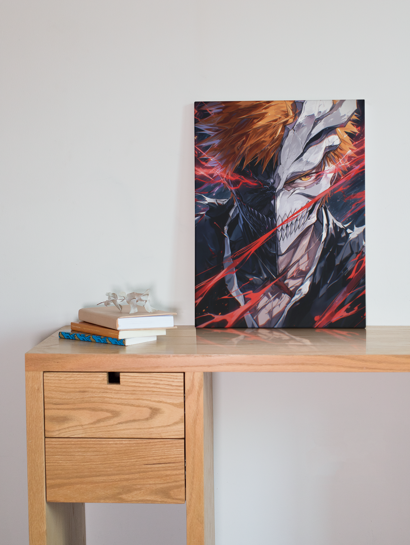 Anime Posters, Anime Metal Posters, Bleach Posters, Ichigo Posters, Rukia Posters, Bleach TYBW poster, Kenpachi Poster, Ichigo Smiling,Custom Anime Posters, bleach TYBW Metal Poster