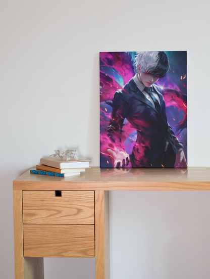 Tokyo Ghoul - Ken Kaneki - Disguised - Metal Anime Poster