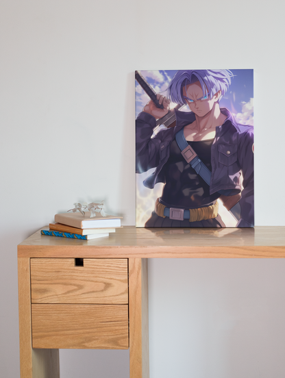 Dragon Ball - Trunks - The Prince's Son - Metal Anime Poster