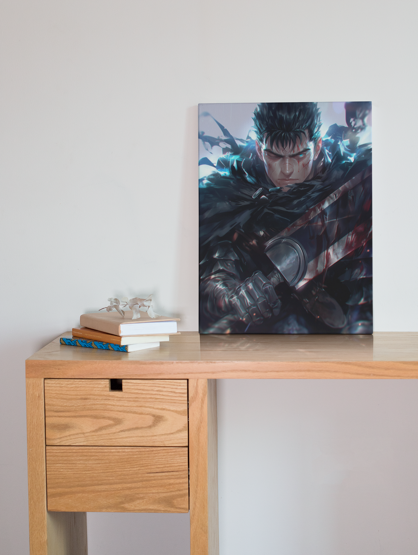 Berserk - Guts - Battle Scars - Metal Anime Poster