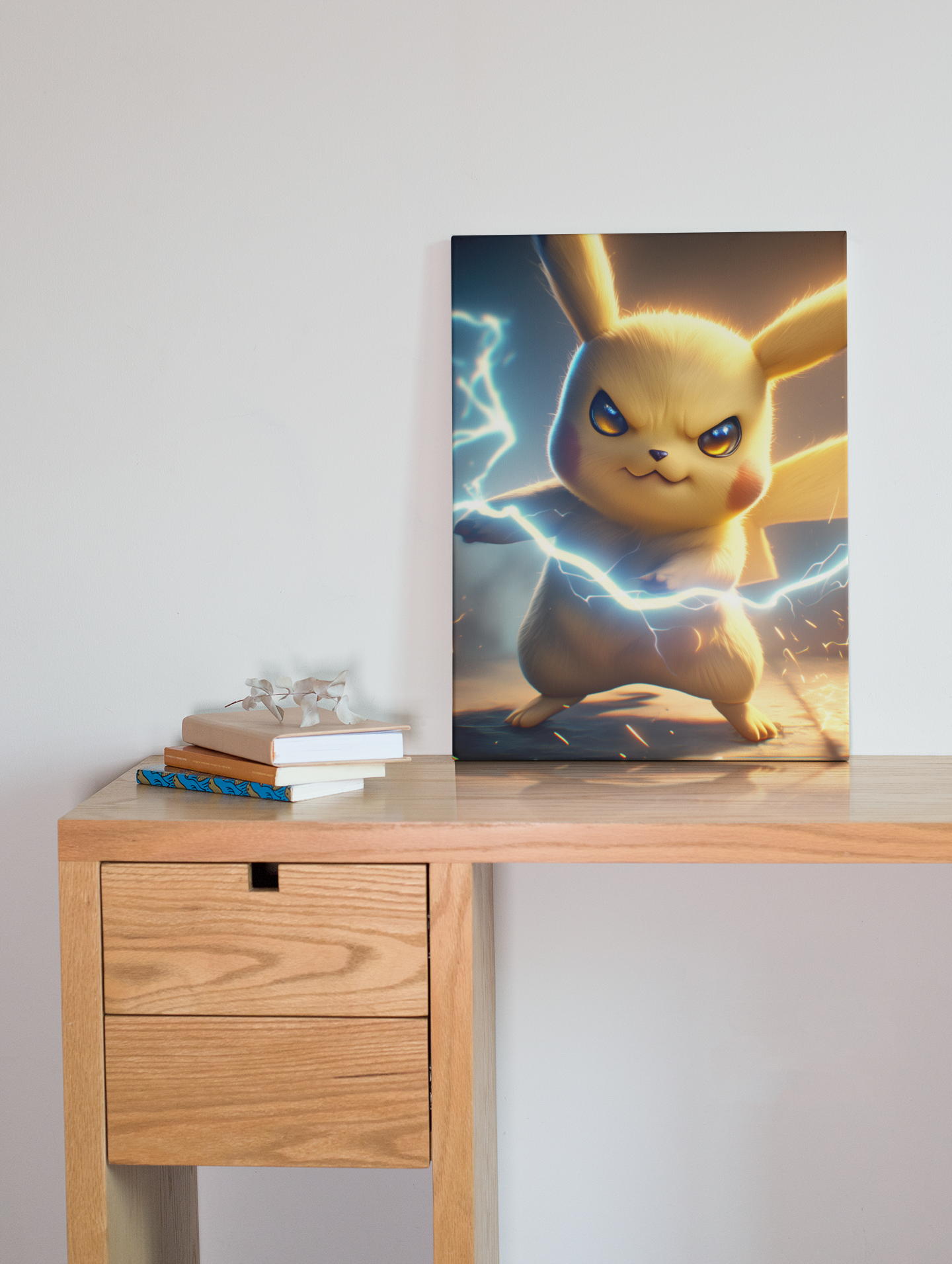 Pokemon - Pikachu - Angry Chu - Metal Anime Poster