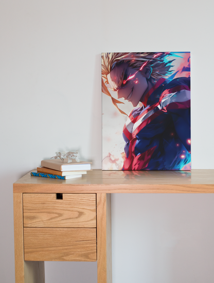 My Hero Academia - All Might - I Am The Strongest - Metal Anime Poster