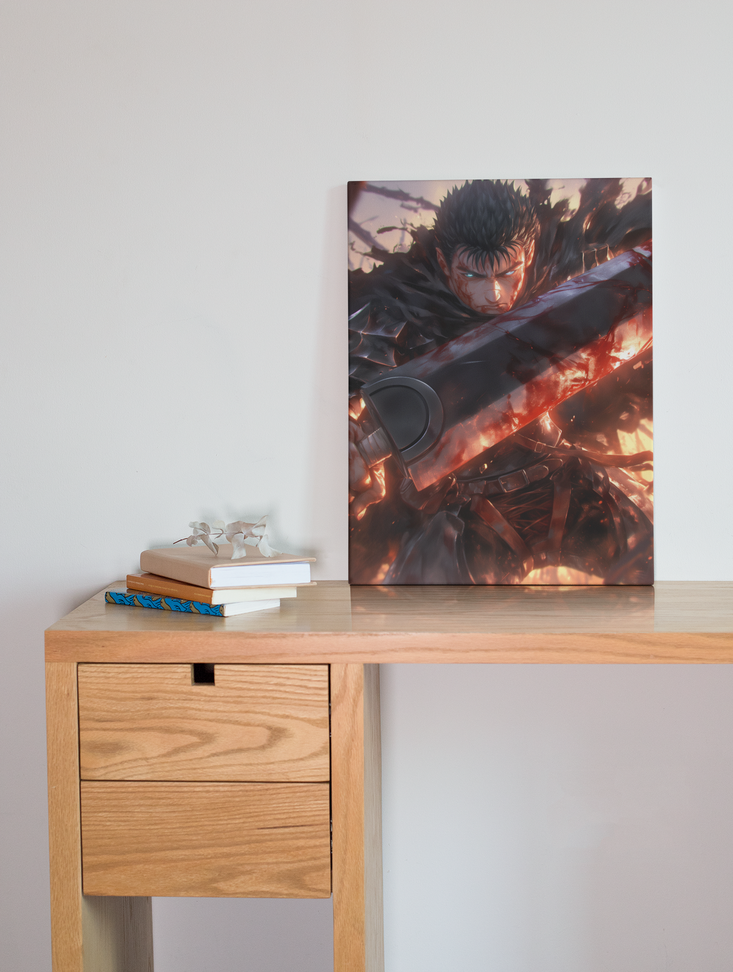 Berserk - Guts - Ferocious - Metal Anime Poster