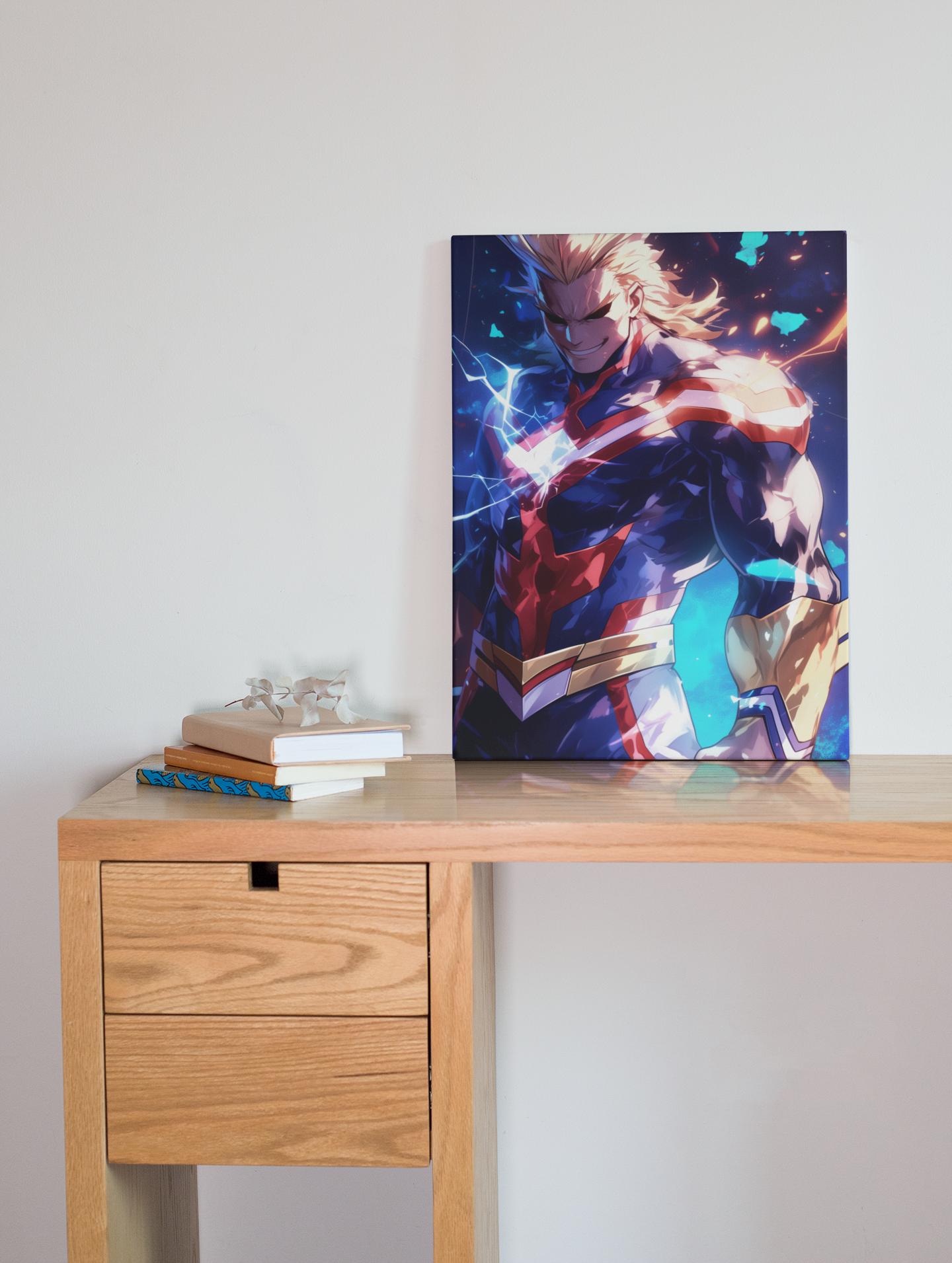 My Hero Academia - All Might - One For All - Metal Anime Poster