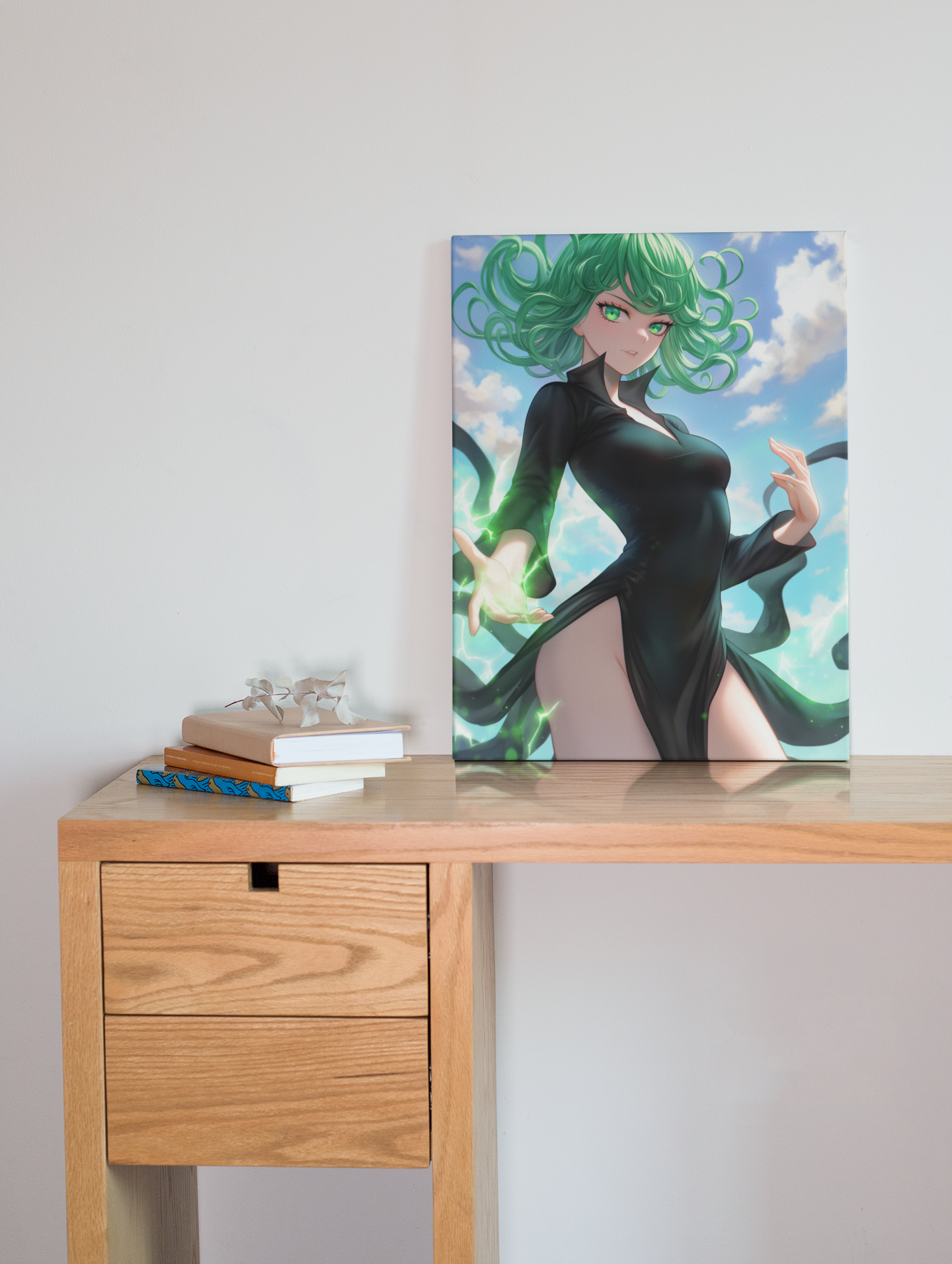 One Punch Man - Tatsumaki - Number 2 Hero - Metal Anime Poster