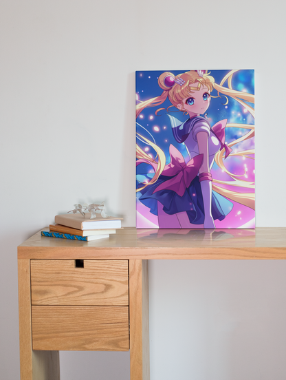 Sailor Moon - Usagi Tsukino - Sailor Moon - Metal Anime Poster