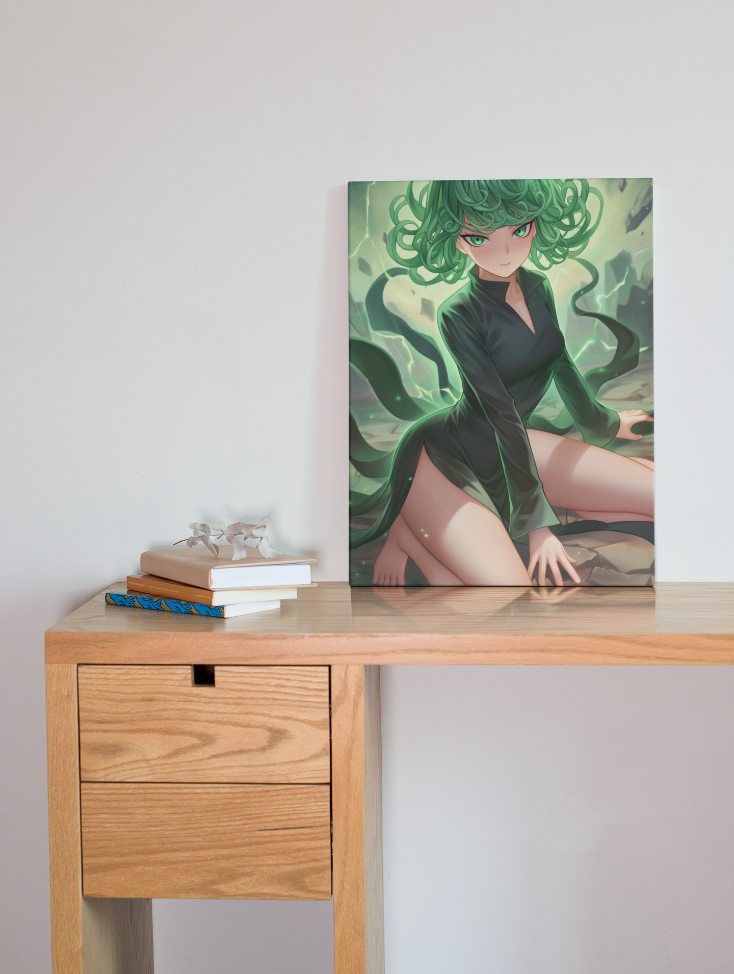 One Punch Man - Tatsumaki - Telekinesis - Metal Anime Poster