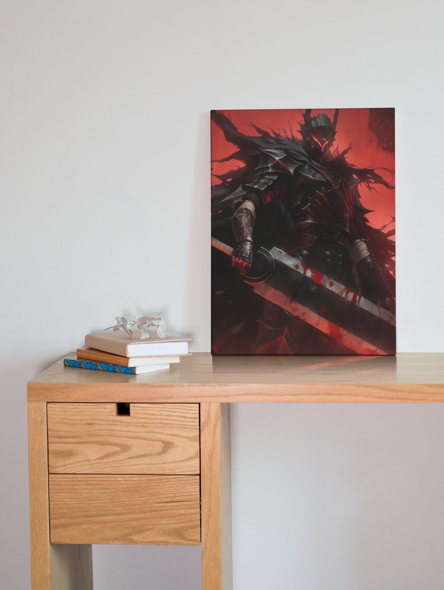 Berserk - Guts - Full Armour Mode - Metal Anime Poster