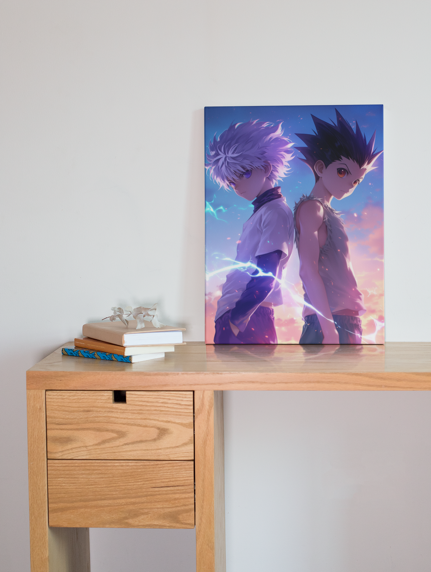 Hunter X Hunter - Gon Freecss - Gon & Killua - Metal Anime Poster