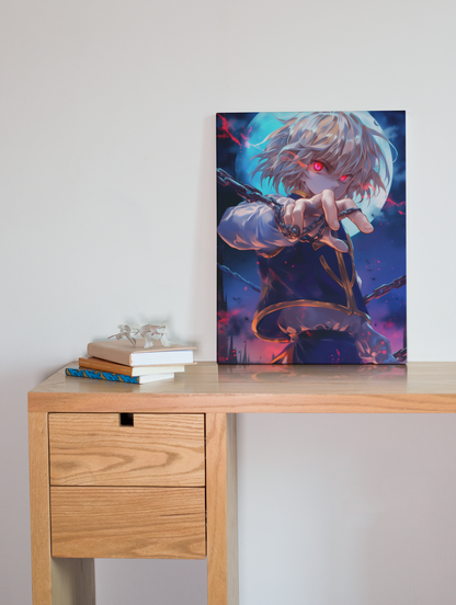 Hunter X Hunter - Kurapika - The Conjour - Metal Anime Poster