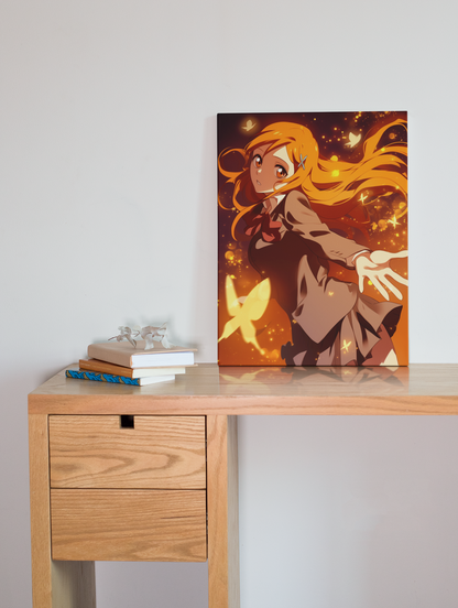 Bleach - Orihime Inoue - Shun Shun Rikka - Metal Anime Poster