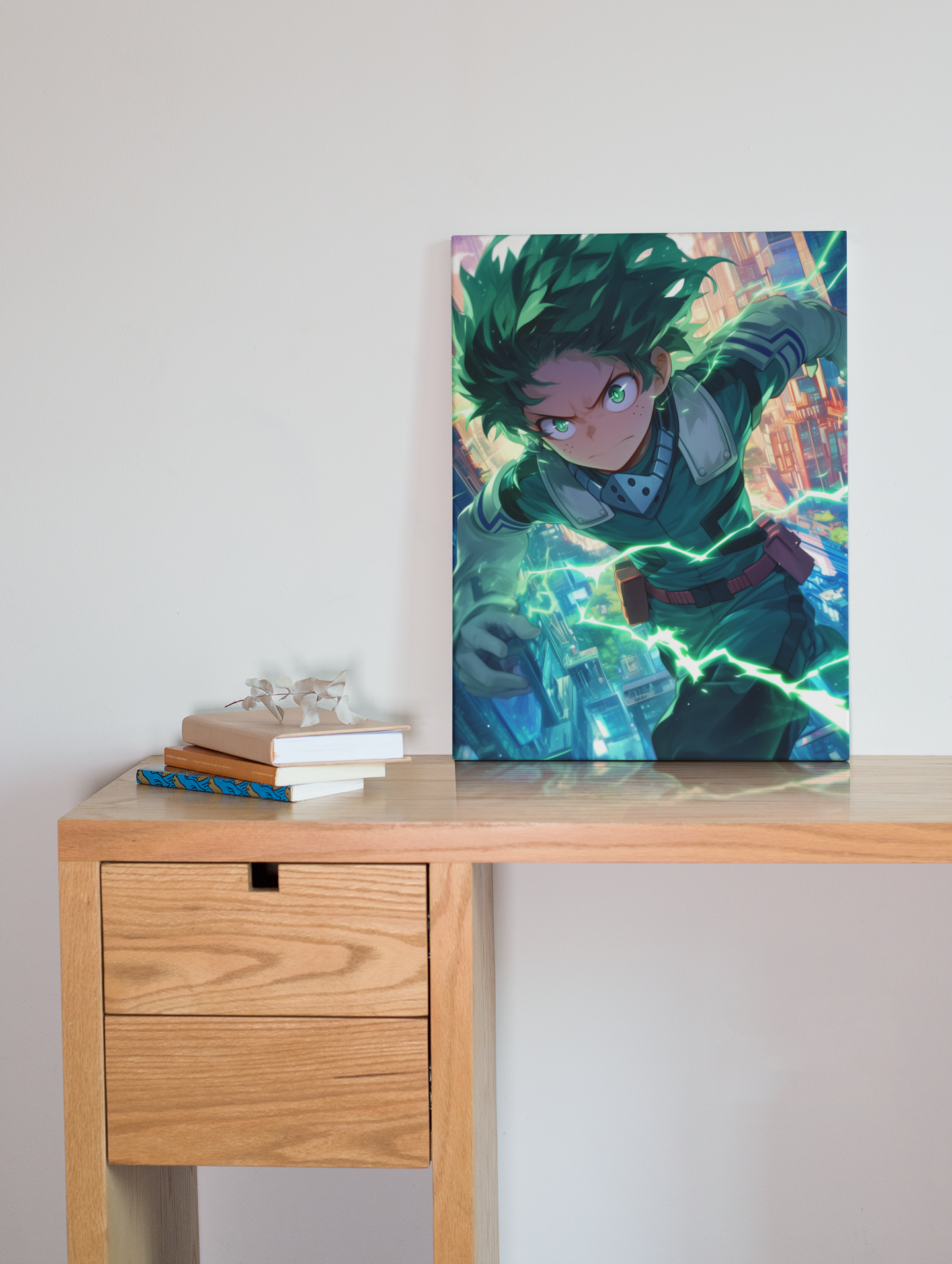 My Hero Academia - Izuku Midoriya - One for All 25% - Metal Anime Poster