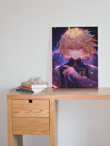 Hunter X Hunter - Kurapika - Scarlet Eyes - Metal Anime Poster