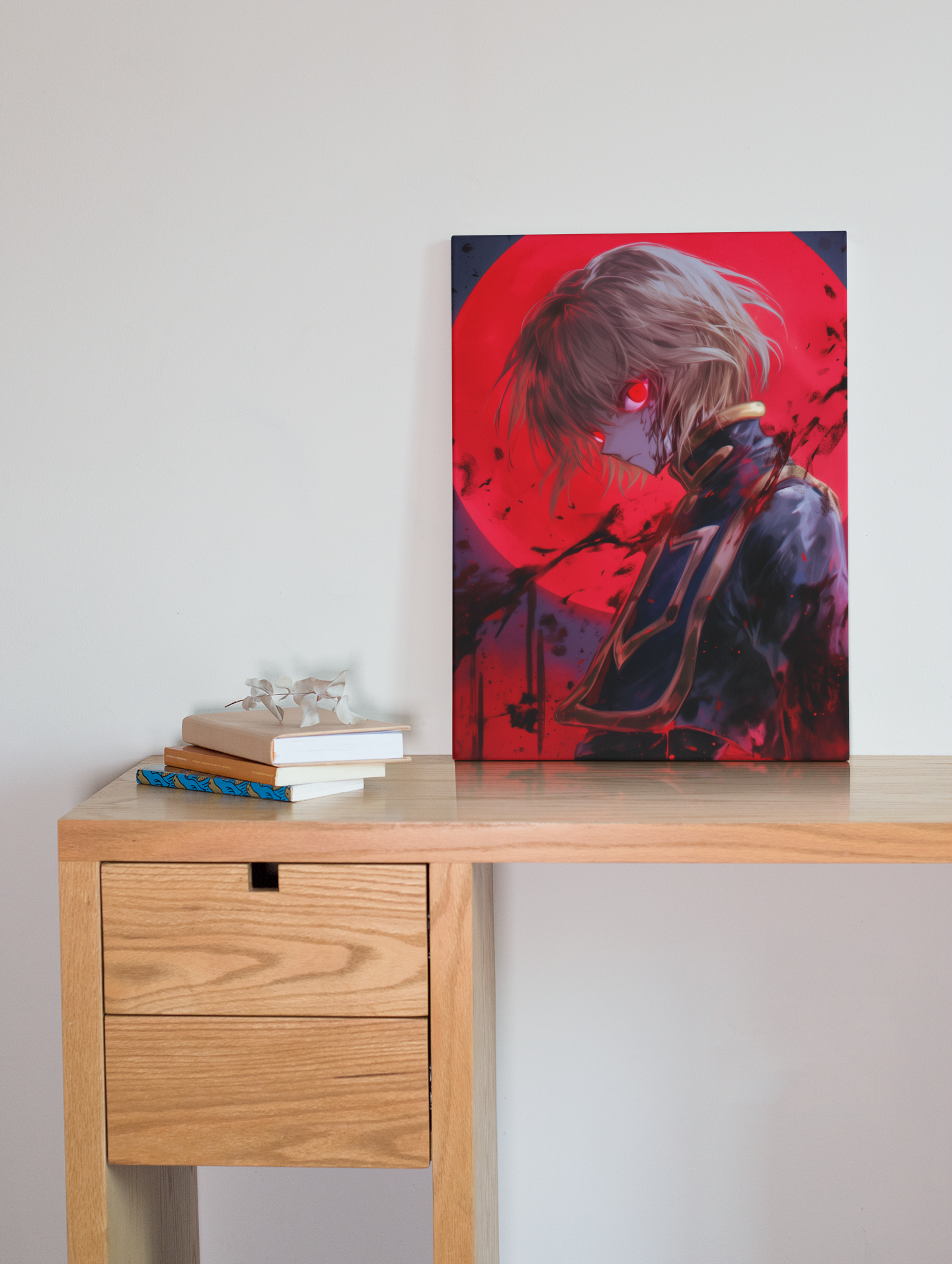 Hunter X Hunter - Kurapika - Murderous Intent - Metal Anime Poster