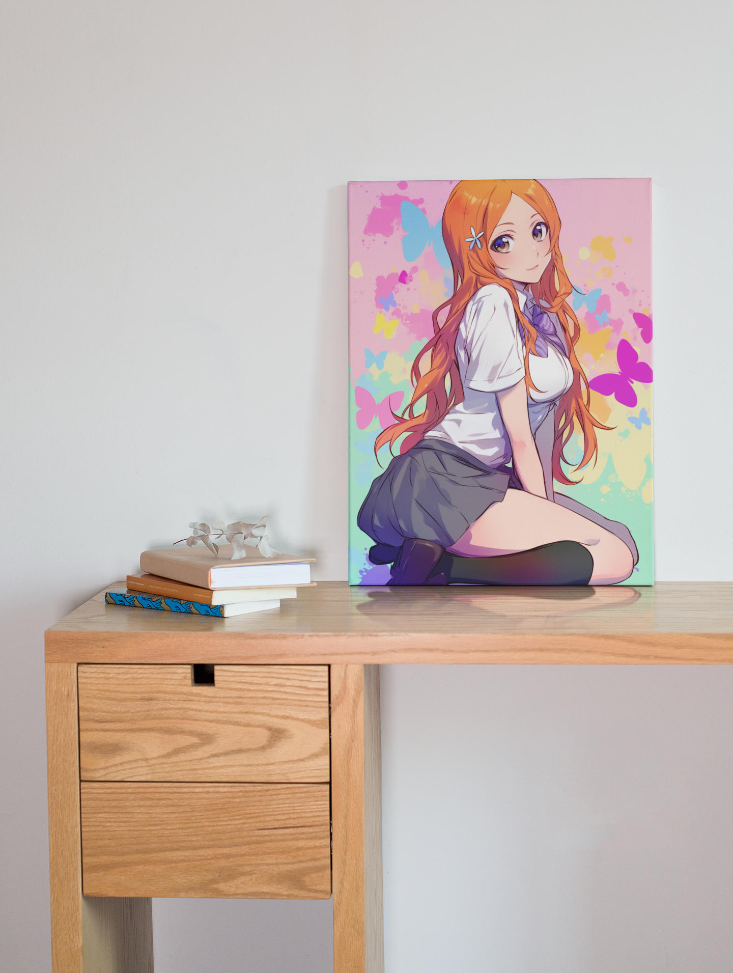 Bleach - Orihime Inoue - Healer - Metal Anime Poster