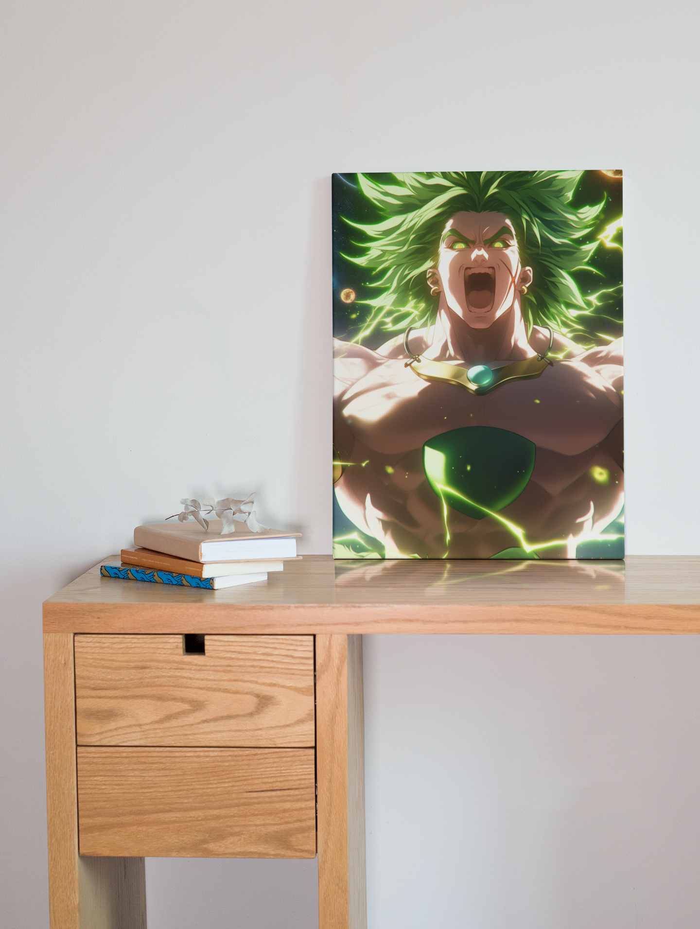 Dragon Ball - Broly - Saiyan Rage - Metal Anime Poster