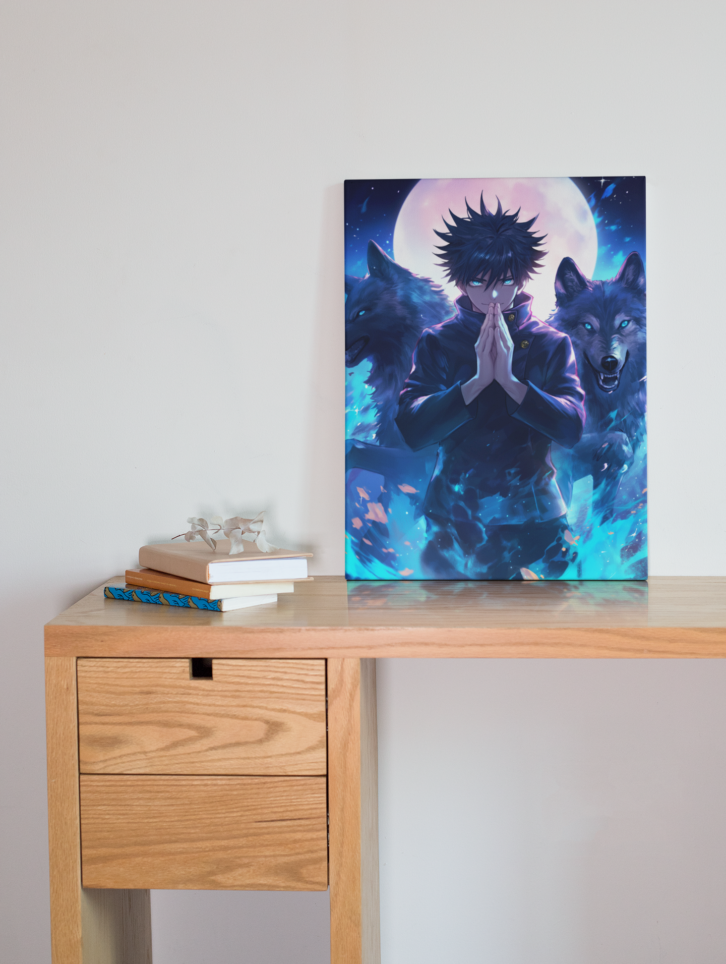 Jujutsu Kaisen - Megumi Fushiguro - Summoner - Metal Anime Poster