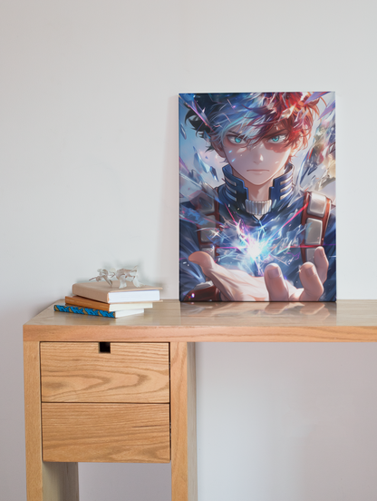 My Hero Academia - Shoto Todoroki - My Gift - Metal Anime Poster