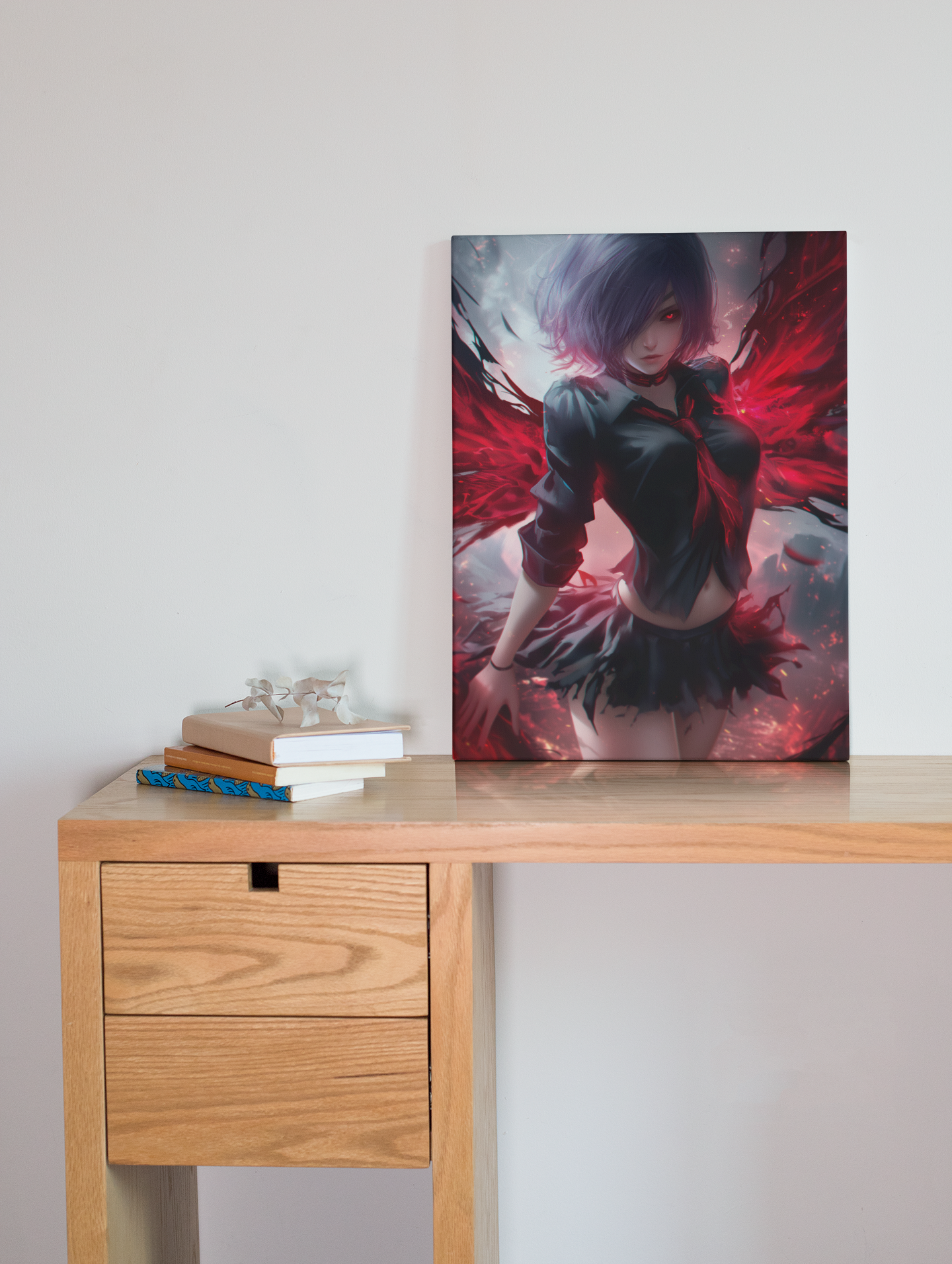 Tokyo Ghoul - Touka Kirishima - Evolution - Metal Anime Poster