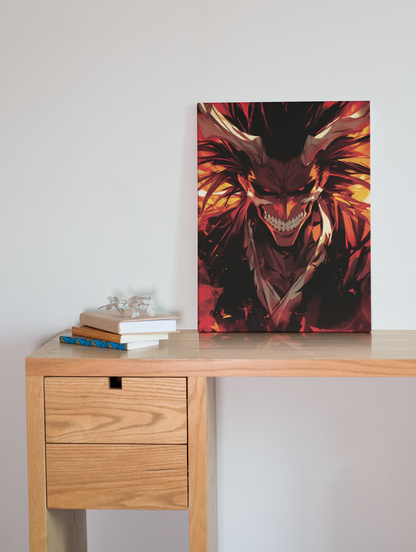 Bleach - Kenpachi Zaraki - Bankai - Metal Anime Poster