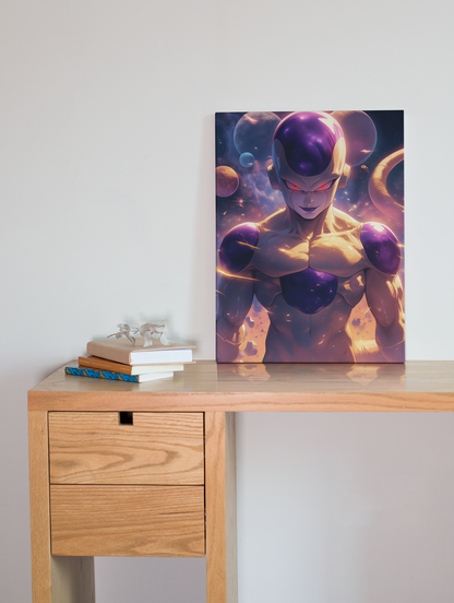 Dragon Ball - Frieza - Golden Rebirth - Metal Anime Poster