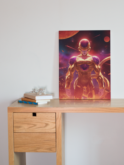 Dragon Ball - Frieza - Golden Emperor - Metal Anime Poster