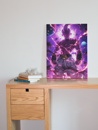 Dragon Ball - Majin Buu - Demon - Metal Anime Poster