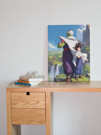 Dragon Ball - Piccolo - Teacher & Student - Metal Anime Poster