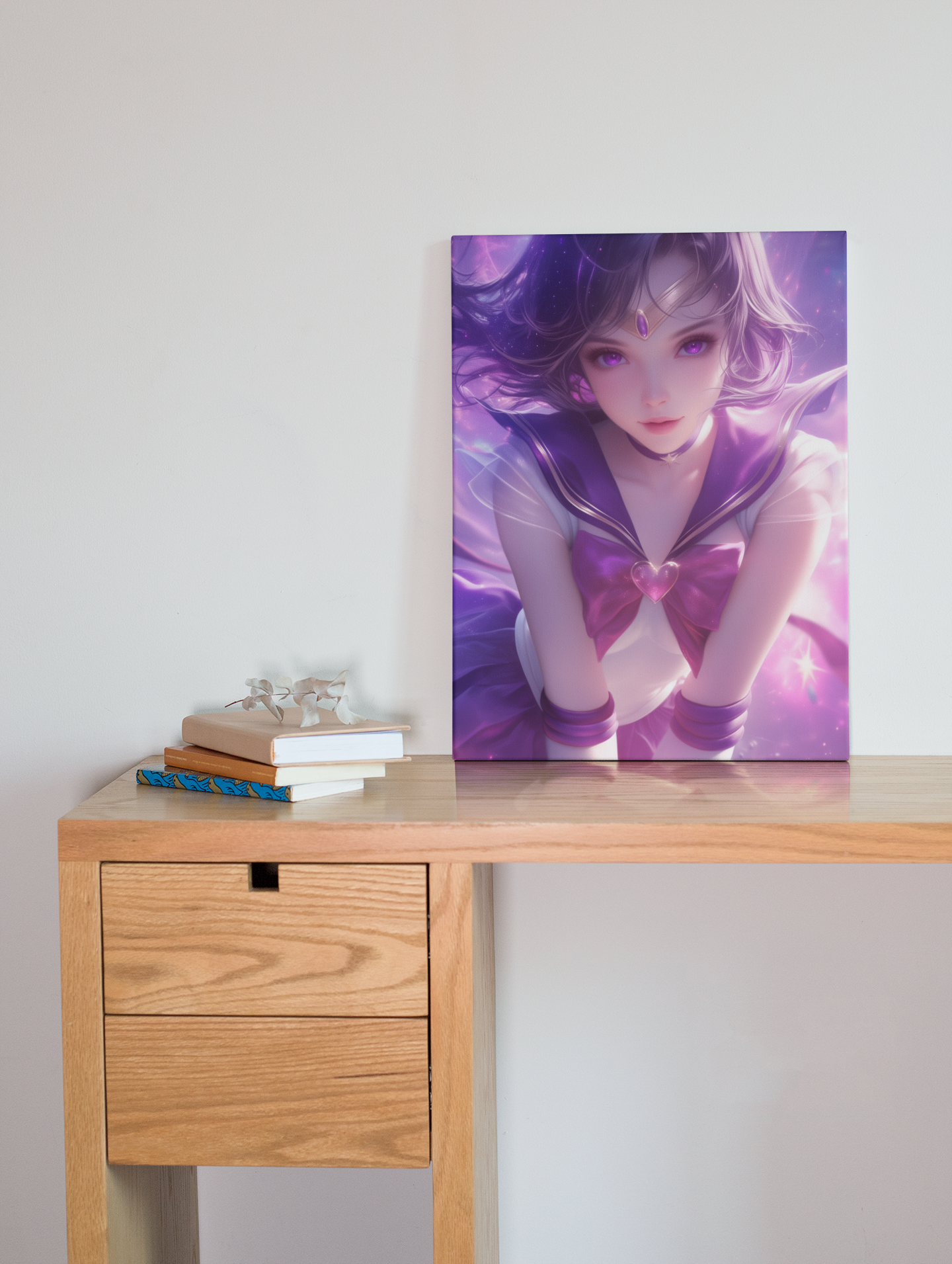 Sailor Moon - Hotaru Tomoe - Saturn To Life - Metal Anime Poster