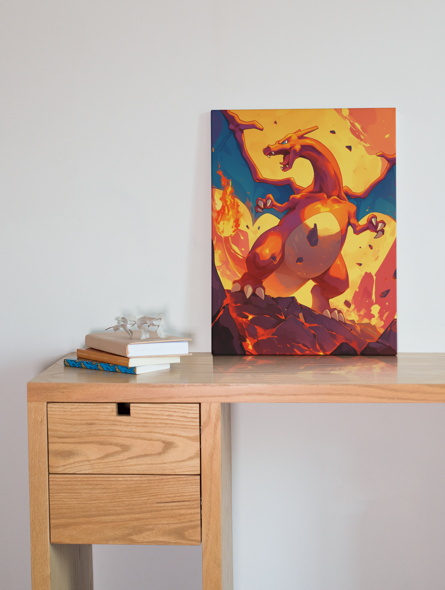 Pokemon - Charizard - King - Metal Anime Poster