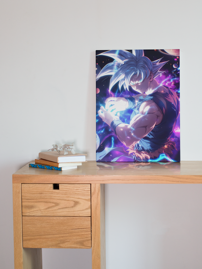 Dragon Ball - Goku - UI Kamehameha - Metal Anime Poster