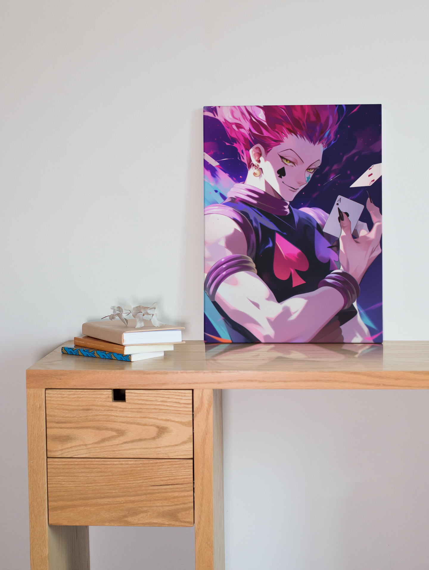 Hunter X Hunter - Hisoka Morow - Ace Up My Sleeve - Metal Anime Poster