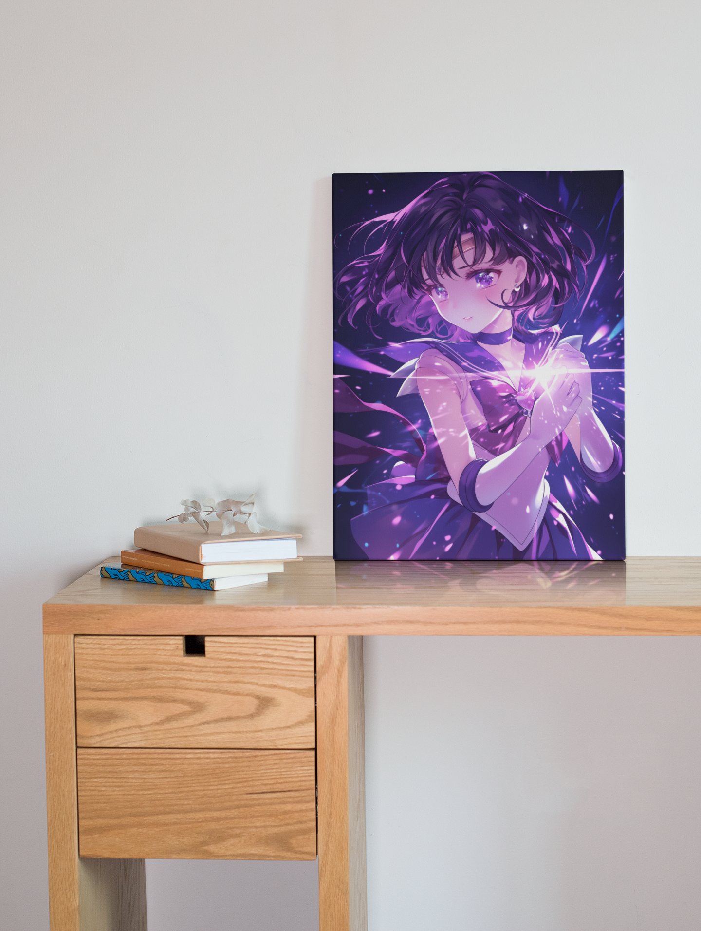 Sailor Moon - Hotaru Tomoe - Power - Metal Anime Poster