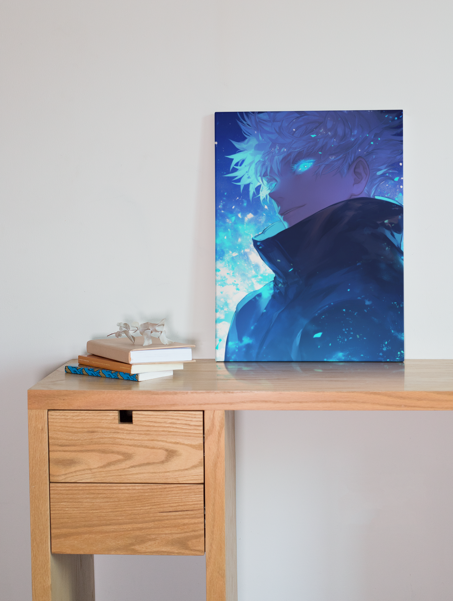 Jujutsu Kaisen - Gojo Satoru - Ice Cold - Metal Anime Poster