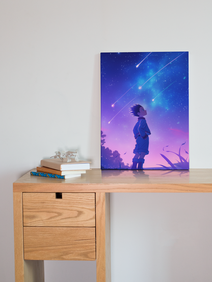 Hunter X Hunter - Gon Freecss - Star Gazing - Metal Anime Poster