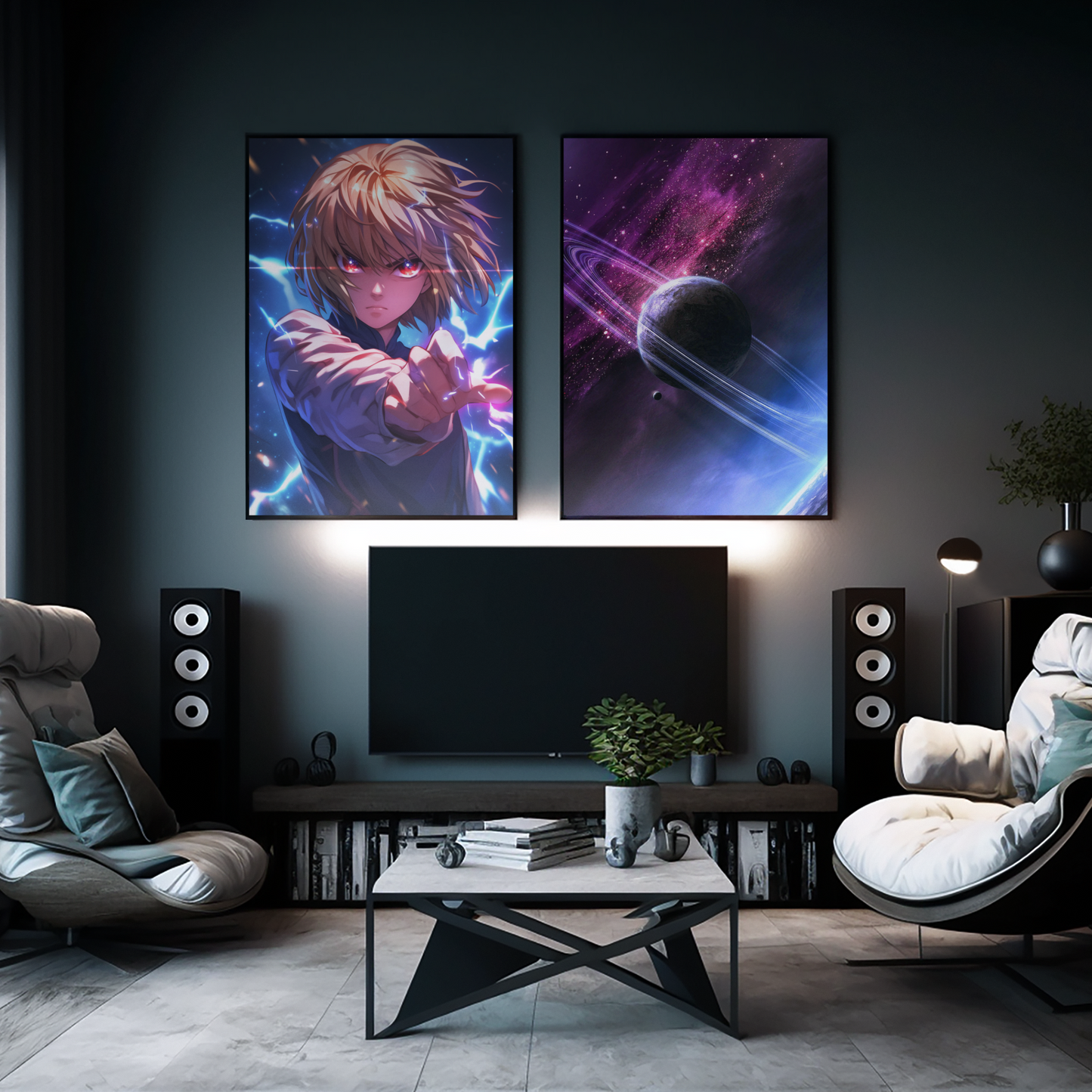 Hunter X Hunter - Kurapika - For My Clan - Metal Anime Poster