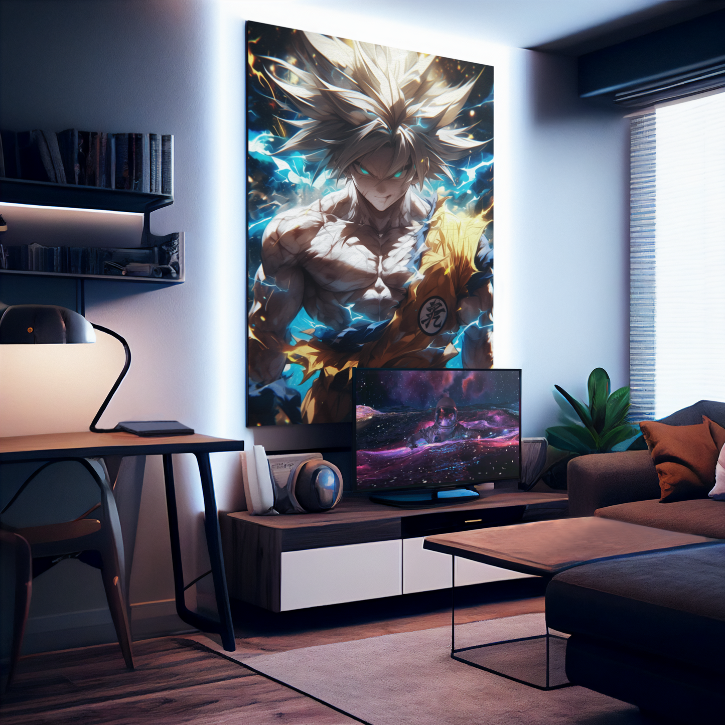 Anime Posters, Anime Metal Posters, custom anime posters, Dragon Ball Z Anime Poster, DBZ Metal posters, Goku Ultra Instinct, Goku Super saiyan posters, Vegeta, Vegito and Gohan Anime posters, Dragon Ball super posters