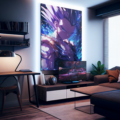 Anime Posters, Anime Metal Posters, custom anime posters, Dragon Ball Z Anime Poster, DBZ Metal posters, Goku Ultra Instinct, Goku Super saiyan posters, Vegeta, Vegito and Gohan Anime posters, Dragon Ball super posters, gotenks posters, DBZ kid trunks and goten