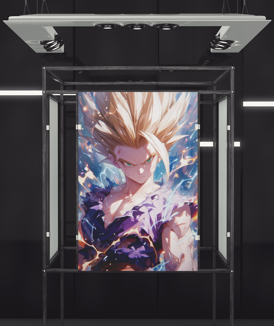 Anime Posters, Anime Metal Posters, custom anime posters, Dragon Ball Z Anime Poster, DBZ Metal posters, Goku Ultra Instinct, Goku Super saiyan posters, Vegeta, Vegito and Gohan Anime posters, Dragon Ball super posters, gotenks posters, DBZ kid trunks and goten