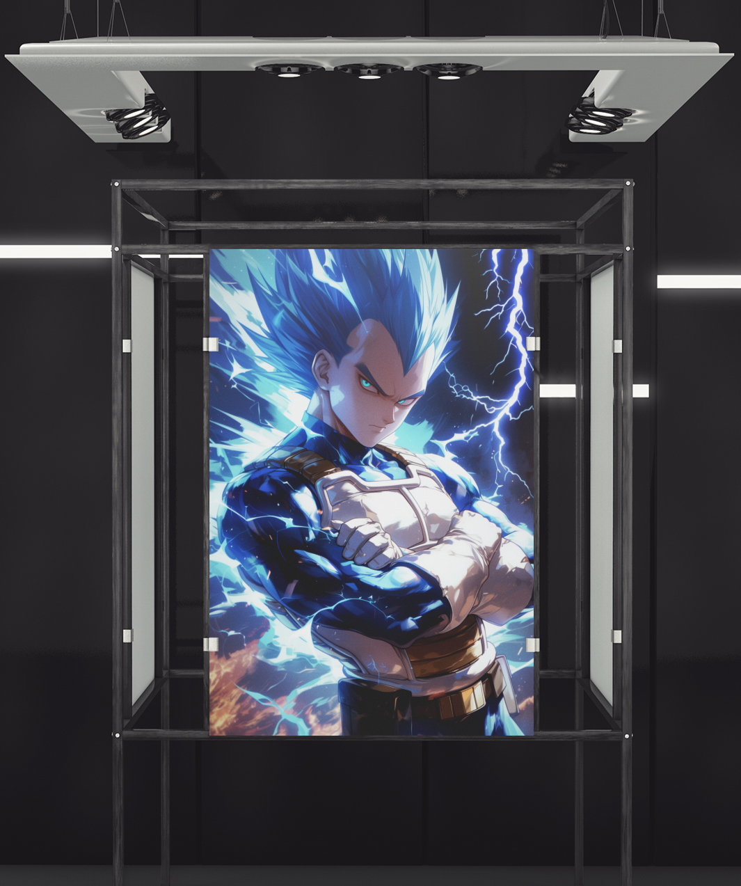 Anime Posters, Anime Metal Posters, custom anime posters, Dragon Ball Z Anime Poster, DBZ Metal posters, Goku Ultra Instinct, Goku Super saiyan posters, Vegeta, Vegito and Gohan Anime posters, Dragon Ball super posters, gotenks posters, DBZ kid trunks and goten