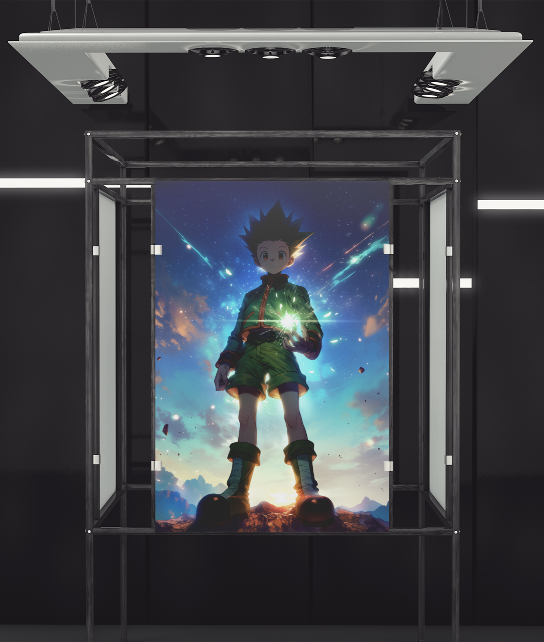 Hunter X Hunter - Gon Freecss - Power Within - Metal Anime Poster