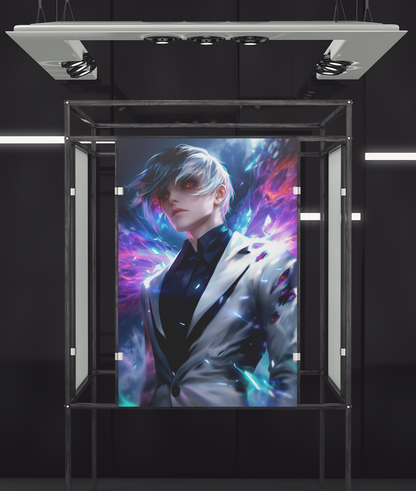 Tokyo Ghoul - Ken Kaneki - Take Over - Metal Anime Poster