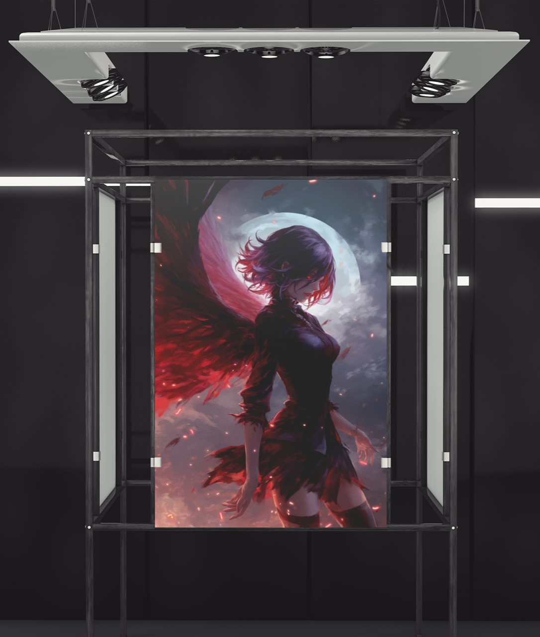 Tokyo Ghoul - Touka Kirishima - My Wing - Metal Anime Poster