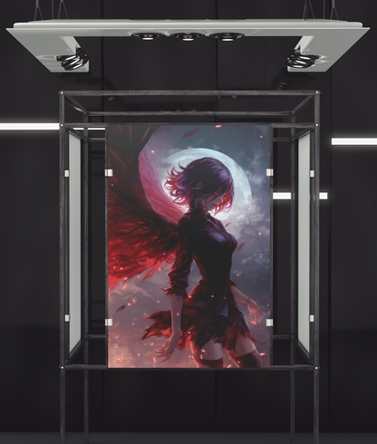 Tokyo Ghoul - Touka Kirishima - My Wing - Metal Anime Poster