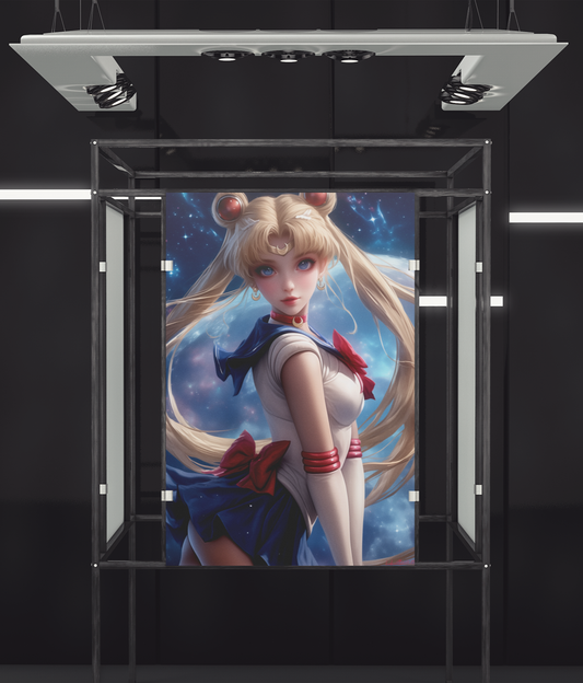 Sailor Moon - Usagi Tsukino  - Moon To Life - Metal Anime Poster