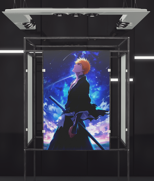 Bleach - Kurosaki Ichigo - Revival - Metal Anime Poster